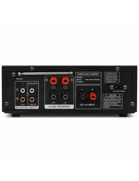 Amplificator Audio Hi-Fi AV-016BT Bluetooth USB SD Karaoke cu egalizator