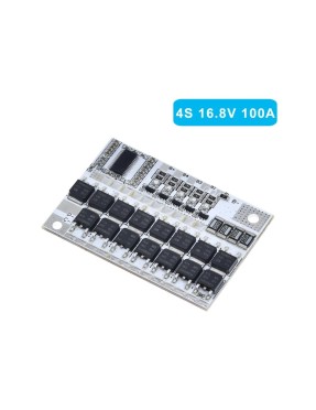 BMS 4S 100A pentru baterii LiFePO4 cu echilibrare și protecție 