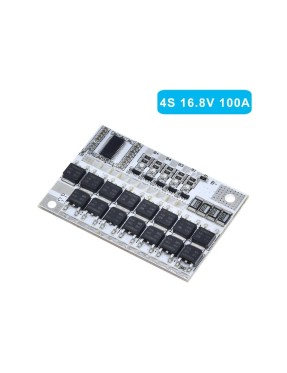 BMS 4S 100A pentru baterii LiFePO4 cu echilibrare și protecție 