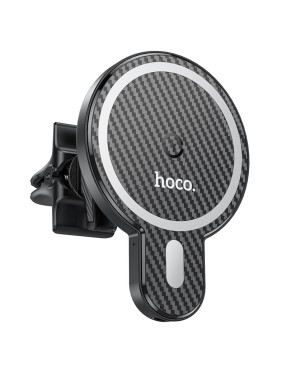 Suport auto magnetic HOCO CA85 cu încărcare wireless rapidă 15W