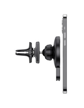 Suport auto magnetic HOCO CA85 cu încărcare wireless rapidă 15W