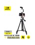 KOOSDA KSD_t50 – Trepied Stabil Profesional pentru Telefon și Cameră