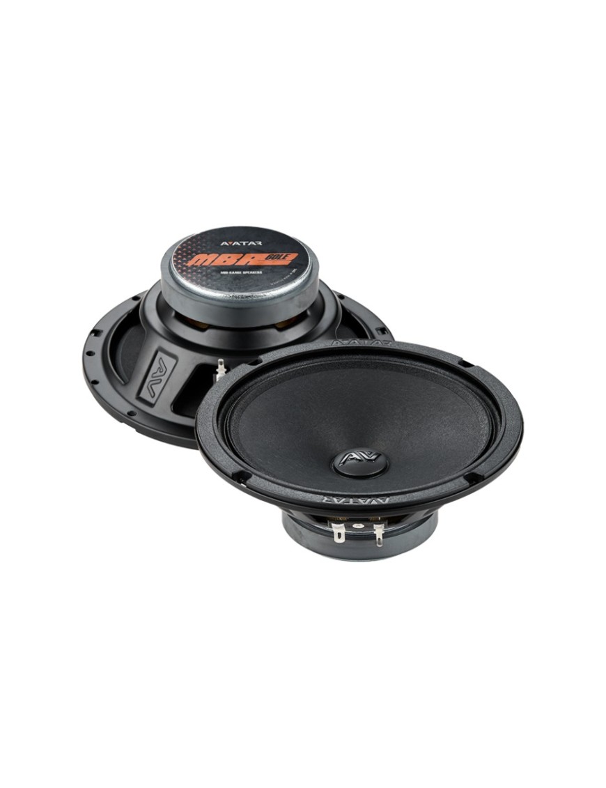 Difuzoare medii auto AVATAR MBR-60LE 6.5"