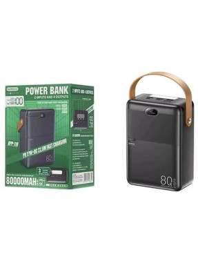  Remax RPP-118 Power Bank 80 000 mAh cu lanternă LED