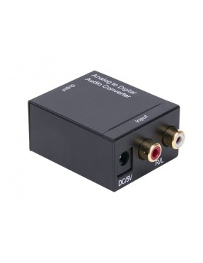Convertor SPDIF la analog Toslink - 2x RCA (F)