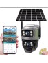 Cameră IP 4G PTZ de exterior OEMG VCS20-G 8Mp cu SIM și panou solar