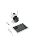 Cameră de supraveghere wireless 4G VRT-VC9-4G cu rotire, SIM și panou solar
