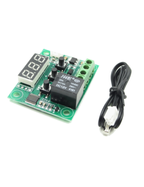 Termostat digital W1209 12V cu senzor NTC 
