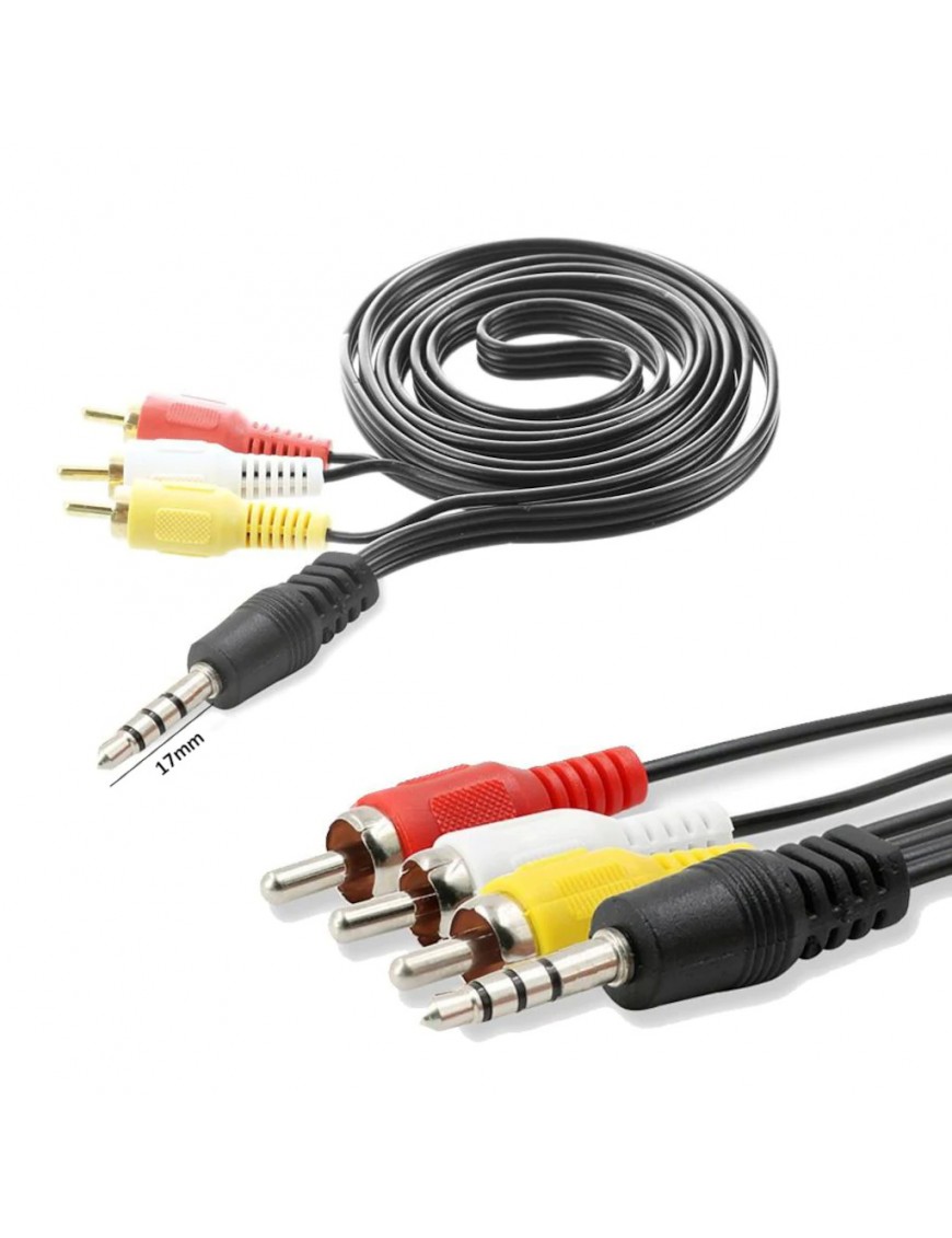 Cablu 3RCA - 3.5mm