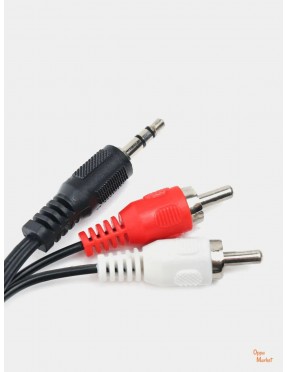 Cablu audio 2RCA - 3.5 MM