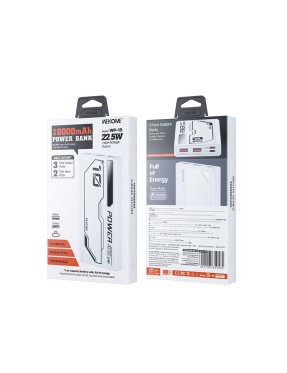 Power Bank Wekome WP-15 10000mAh 22.5W Super Fast Charging