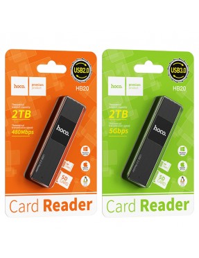 Card reader “HB20 Mindful” 2-in-1 USB2.0 / USB3.0