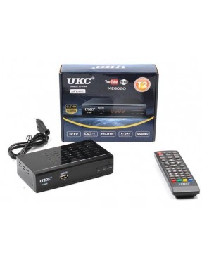 Receptor TV UKC T2-0968 (DVB-T2+DVB-C)